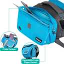 PetAmi Dog Backpack for Dogs, Saddle Bag for Dogs to Wear for Hiking, Pet Backpack Harness Dog Pack with Reflective Side Pockets for Walking Running, Medium