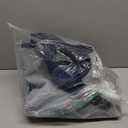 JSEI Dirt Trapper Door Mat 32"x48", Non-Slip Doormats Washable Entryway Mat, Welcome Floor Mat Absorbent Low Profile Dog Door Mats for Front Back Door, Wet Shoes & Paws, Blue