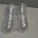 20 Pack Clear Plastic Fillable Ornament Ball 3.15''/80mm for Christmas, Holiday, Wedding, Party, Home Decor