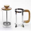 Hario Olive Wood Coffee and Tea Press, 600ml