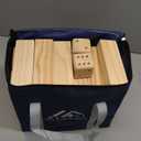 Giant Tumble Tower Games for Kids and Adults 57 Blocks New Zealand Pine Wooden Blocks Stacking to Over 4.2FT Family Game for Indoors Outdoors Yard Games for Family