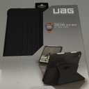 URBAN ARMOR GEAR UAG iPad Pro 12.9-inch (4th Gen, 2020) Case Metropolis [Black] Folio Slim Heavy-Duty Tough Multi-Viewing Angles Stand Military Drop Tested Protective Cover