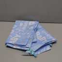 Pickmesh 2 Pcs Happy Birthday Drawstring Gift Bags 20 x 28 Inch Extra Large Baby Shower Bags Reusable Fabric Colorful Wrapping Pouches for Gender Reveal Supply Decor(Blue,Blue Baby Shower)