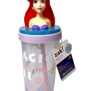 Zak! The Little Mermaid 18 oz. Plastic Tumbler With Straw & Ariel Sculpted Lid