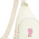 Birthday Gift for 5 6 7 8 9 10 11 12 13 14 15 16 Year Old Girls Fanny Pack Crossbody Bags for Women,Cute Trendy Stuff - Cream,P
