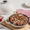 Le Creuset Enameled Cast Iron Signature Round Bread Oven, 9.5 inch, Peche