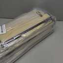 16 Pack Clear Handbag Storage Organizer and 16 Stainless Steel S-Hooks Anti-dust Purse Storage Bags with Zipper and Handle Moisture Proof Dust Cover Organizer Bags for Closet Hanging, 4 Assorted Sizes