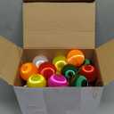 Syhood 24 Pcs Christmas Satin Balls Christmas Silk Ball Ornaments Satin Silk Xmas Tree Hanging for Xmas Tree Decor Holiday Party Decorations (Multicolor,2.2 Inch)