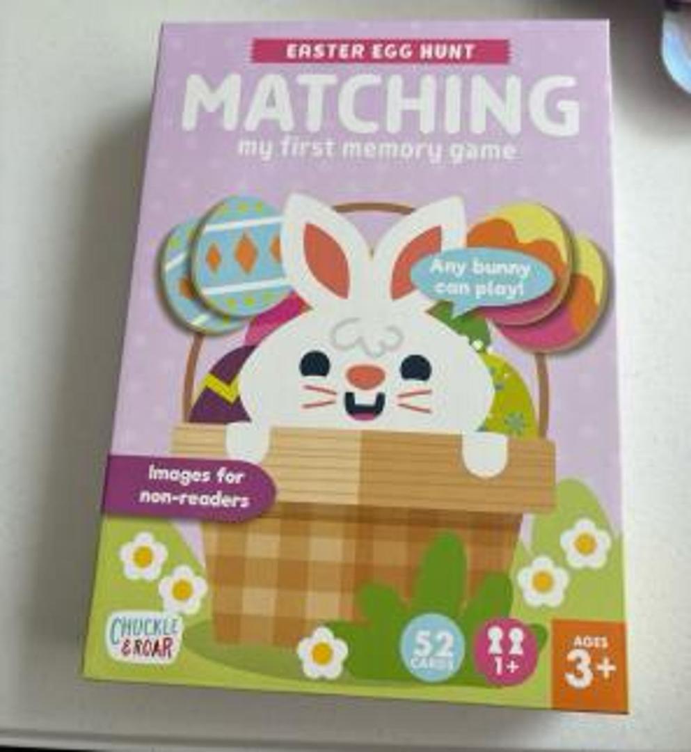 My First Memory Game Chuckle & Roar Easter Egg Hunt Matching New