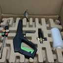 Wall Mounted Pressure Washer with 100FT Retractable Hose, 5-Stage Adjustable Pressure, Foam Cannon & 5 Nozzles for Car, Lane, Patio Cleaning Orange (Amber)