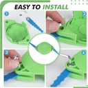THTEN 2900719 Trimmer Blades Head Compatible with Greenworks 2101602 2101602A STBA40B210 2101602 ST40B410 BST4000 String Trimmer,16 Pack