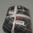Eddie Bauer - Twin Duvet Cover Set, Reversible Bedding with Matching Sham, Medium-Weight, Dorm Essentials (Willow Plaid Grey)
