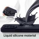 LUHOURI for iPhone 14 Pro Max Case with Screen Protector - Wireless Charging Compatible - Enhanced Camera Cover - Protective Silicone Phone Case with Cute Heart Design for Women 6.7" - Dark Blue