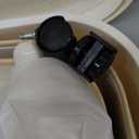 40-50lbs Dog Food Storage Container, Large Capacity Collapsible Airtight Pet Food Storage Containers with Rolling Wheels, Transparent Lid, Scoop and Date Track, Khaki