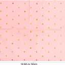 2 x LeZakaa 20 Sheets Valentines Day Tissue Paper, Pink with Gold Heart Pattern, Gift Wrapping Tissue Paper for Wedding, Anniversary, Birthday, Party Decorations (19.7 x 27.6 Inches)