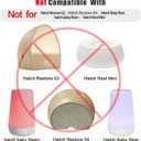 12V Power Cord Compatible with Hatch Restore 1 & Restore 3 Sound Machine Cord Replacement