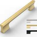 10 Pack 
Gold 
Cabinet Pulls - 7.5 Inch Handles for Kitchen Cabinets and Drawers (7.5"/192MM Hole Center)