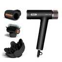 Shark SpeedStyle Pro Professional Performance High-Velocity Hair Dryer System with Scalp Shield and IQ Speed Styling & Drying Suite, Curly and Coily Hair, Lightweight, Ionic, No Heat Damage, HD732