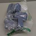 Nuogo 8 Pcs 1 Cup Silicone Freezer Containers with Lid Soup Freezer Molds Silicone Soup Containers Rectangle Trays Reusable Food Preserving Tray Ice Trays for Soups Sauces Stews(Dark Blue)