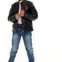 Marvel Spider-Man Faux Leather Jacket Little Kid to Big Kid (7-8)