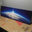 Canvas Print Picture Photo Painting Wall Art Home Decor Earth Space Blue 16x48"