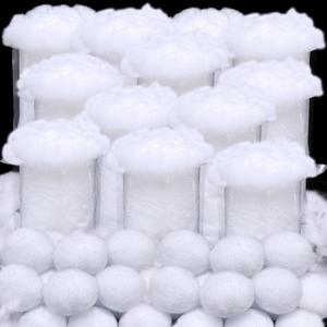 12 Pack Christmas Fake Snow Decor 840g Fluffy Fake Snow Decoration,Artificial Snow Indoor Snow Blanket for Christmas Decoration Displays Holiday Winter Mantle Village Decor