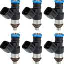 X AUTOHAUX 6pcs 0280158191 BR3Z9F593B Fuel Injector Nozzle for Ford F-150 STX XL XLT 3.7L 11-14 3.5L XL XLT 15-17 for Ford Explorer 3.5L 11-19 for Ford Fusion 13-16