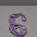 kiido Macrame Yoga Mat Carrying Strap [MAT NOT Included], Hand Woven Multi-Purpose Strap/Carrier (Purple)