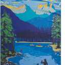 PackTowl Personal Ultralight Microfiber Camping and Travel Towel, Daydream Print, Body (Body - 25 x 54 Inch)