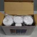 Shampoo and Conditioner Dispenser No Drill Shower Soap Dispenser Wall Mounted Shower Dispenser 3 Chamber with Upgrade Smooth Pump Head Bathroom Body Wash Soap Dispenser Set 450ml*3 White