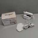 Travel Steamer Iron for Clothes Mini - Portable Ironing Machine Travel Small Size Portable Steamer Travel College Dorm Home Essentials (White)