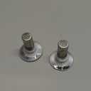 Bathroom Sink Drain Strainer,Universal Pop-Up Sink Stopper Hair Catcher, Anti-Clog Stainless Steel Drain Filter Basket, Removable Sink Drain for Bathroom Sink Stopper Replacement (Silver-2pack)