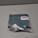 RUNNING GIRL Sports Bras for Women, Medium-High Impact Running Strappy Sports Bra with Removable Pads (Green, L)