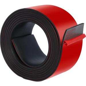 Rubber Tape with Adhesive Backing - 2" Wide x 1/8" Thick x 10' Long, Neoprene Rubber Seal Strips for DIY Warehouse Flooring Gasket Pads Padding Matting Crafts Protection