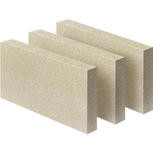 Woodstove Firebricks, Fire Bricks, Size 9" X 4-1/2" X 3/4", High Temperature Resistant Fire Bricks Replacement for Wood Stoves, 3 Pieces