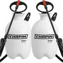 Chapin 22541 Pump Sprayer, 1Gallon, Foaming, Lawn & Garden, Translucent Poly Tank, Adjustable Nozzles, AntiClog Filter, 12" Wand, 34" Reinforced Hose for Weed, Pest, Fertilizer Applications, 2 Pack
