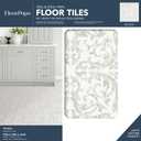 FloorPops Estate Peel & Stick Floor Tiles, Gray