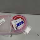 39 Transparent Shower Threshold Water Dam Stopper for Dry and Wet Separation,Self Adhesive Collapsible Walk in Shower Splash Guard Seal Strip,Silicone Sink Edge Water Barrrier for Bathroom,Kitchen