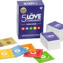 The 5 Love Languages Card Game, Discover More About Yourself & Your Partner, 300 Prompt Cards to Spark Deep, Meaningful Conversations, Create New Date Ideas and Fun Quiz Questions for 2 Players, 16+