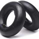 AR-PRO 11x4.00-5|11x4.50-5|11x6.00-5 Heavy Duty Replacement Inner Tube with TR-87 Bent Valve Stem (2-Pack) - for Wheelbarrows, Mowers, Hand Trucks and More