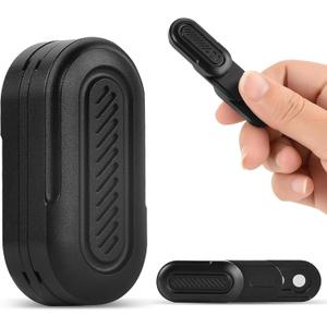 Mini EDC Fidget Toys Adults Metal Fidget Slider Stress Relief ADHD Toys Desk Toys for Office for Adults-Black