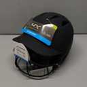 CHAMPRO HX Rise Fastpitch Batting Helmet with Facemask (Large, Black)