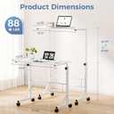 DUMOS 31.5" Walking Pad Desk, Laptop Desk, Home Office, 32 in