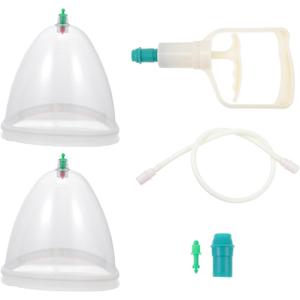 Healifty 1 Set Breast Vacuum Cupping Professional Buttock Lift Body Massage Cupping Vacuum Cupping Machine Accessories for Women Ladies