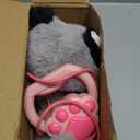 Hopearl Walking Husky Interactive Electronic Pet Musical Dog Toy Remote Control Leash Animated Puppy Singing Barking Wagging Tail Touch Recognition Gifts for Toddlers Birthday, Gray, 9''