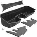 Tyger Auto Rear Under Seat Storage Box Compatible with 2019-2026 Chevy Silverado GMC Sierra 1500; 2020-2026 2500 3500HD Double & Crew Cab, Custom-Fit Cargo Organizer Console | TG-CB5C8838