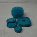Rubbermaid Easy Finds Lids 18-Pc. Turquoise Set
