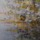 MLART99 Green and White Wall Art Home Decor Wildflower Wall Decorations Canvas Prints 29"x58" Nature Decor for Office Kitchen