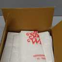 ASSUREPAK Easy Open - White 'Thank You' HDPE T-Shirt Bags - 1/6 BBL 11.5"X6"X21" - 18 Microns  600 Units  Thank You Shopping Bags for Retail, Takeout, Restaurant Supplies