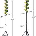 Tennis Ball Dropping Machine Tennis Ball Feeder Tennis Machine Lightweight Tennis Serving Machine 33 Balls